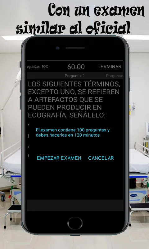 Test Técnico radiodiagnostico | Indus Appstore | Screenshot