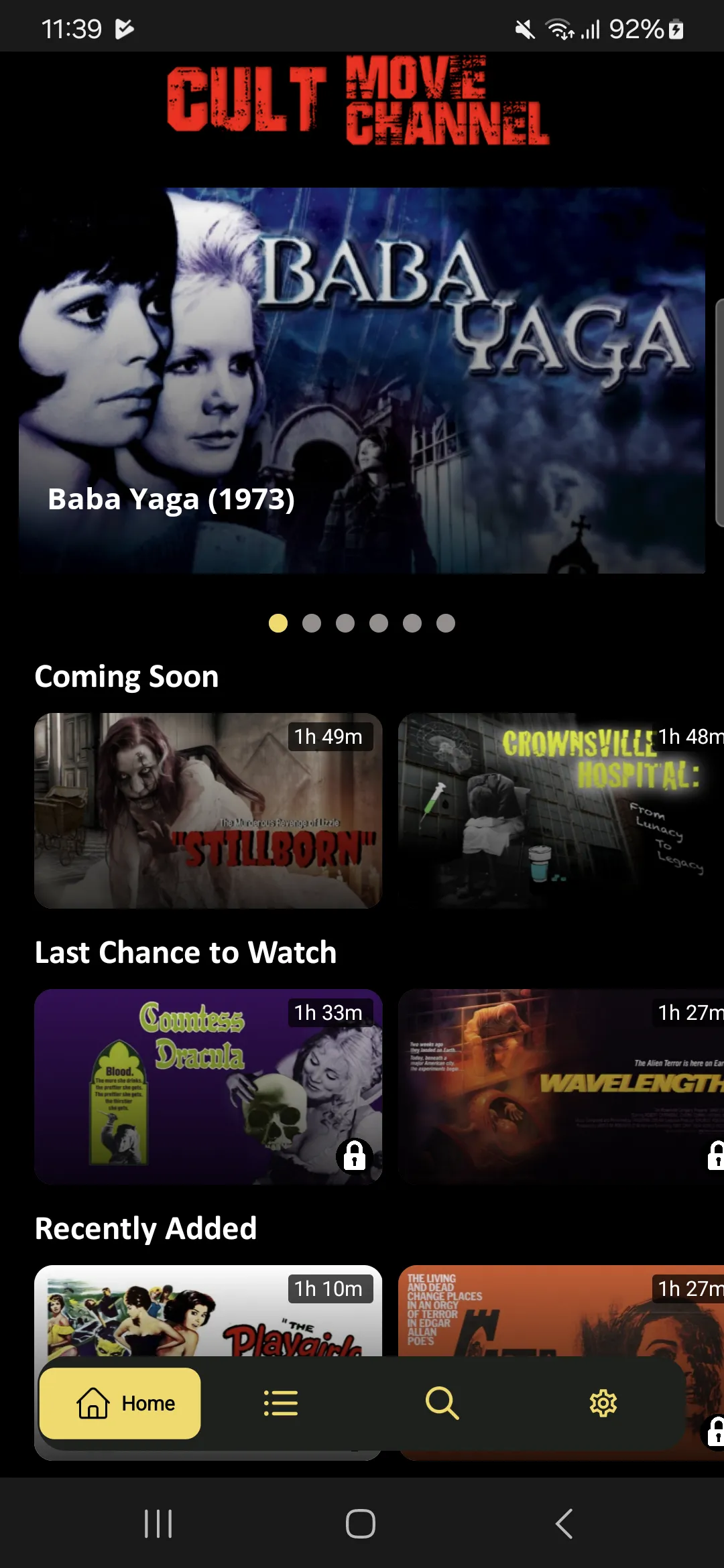 Cult Movie Channel | Indus Appstore | Screenshot