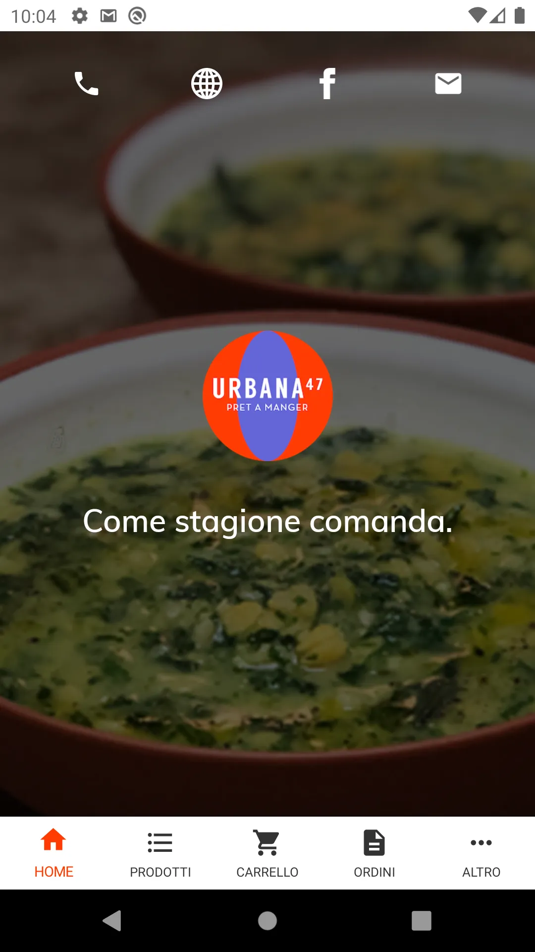 Urbana 47 Ordina On-line | Indus Appstore | Screenshot