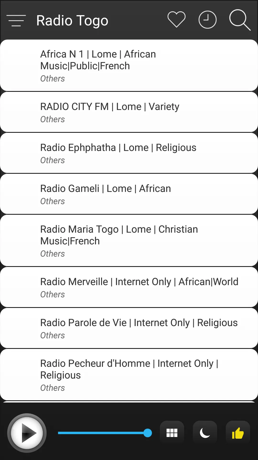 Togo Radio FM AM Music | Indus Appstore | Screenshot