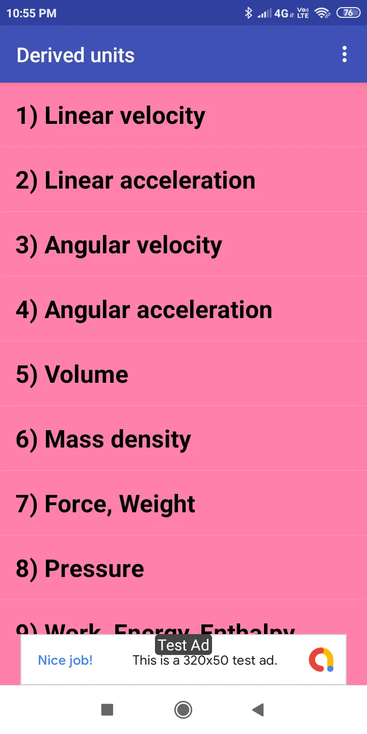 Physics Units | Indus Appstore | Screenshot