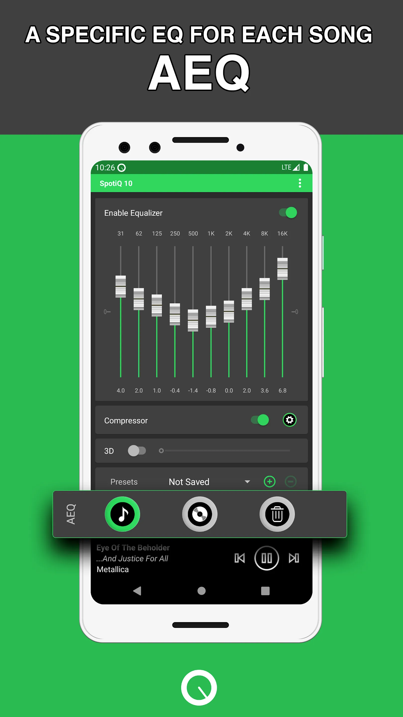 SpotiQ Ten - Equalizer Booster | Indus Appstore | Screenshot