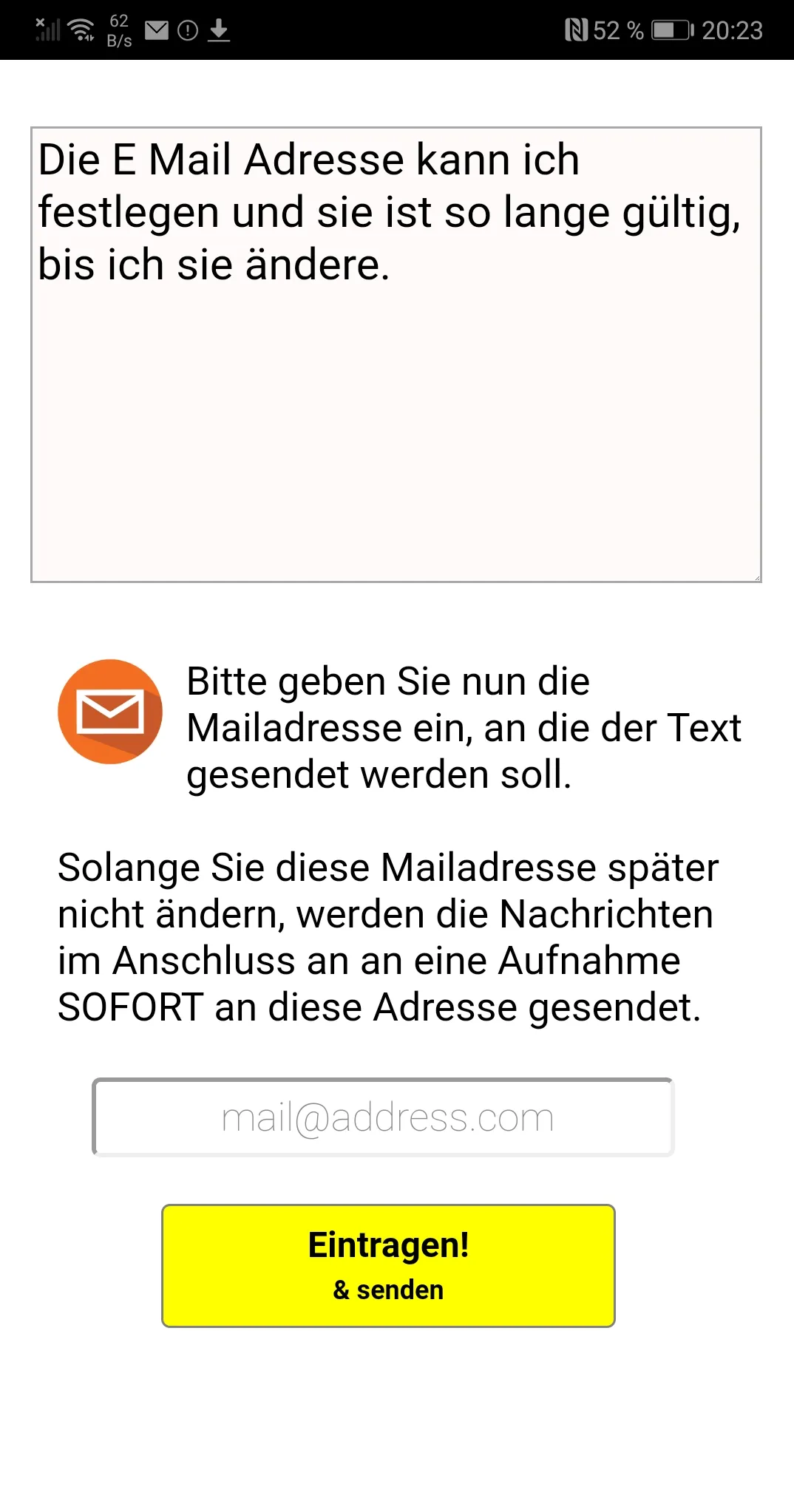 Click-Mail | Indus Appstore | Screenshot