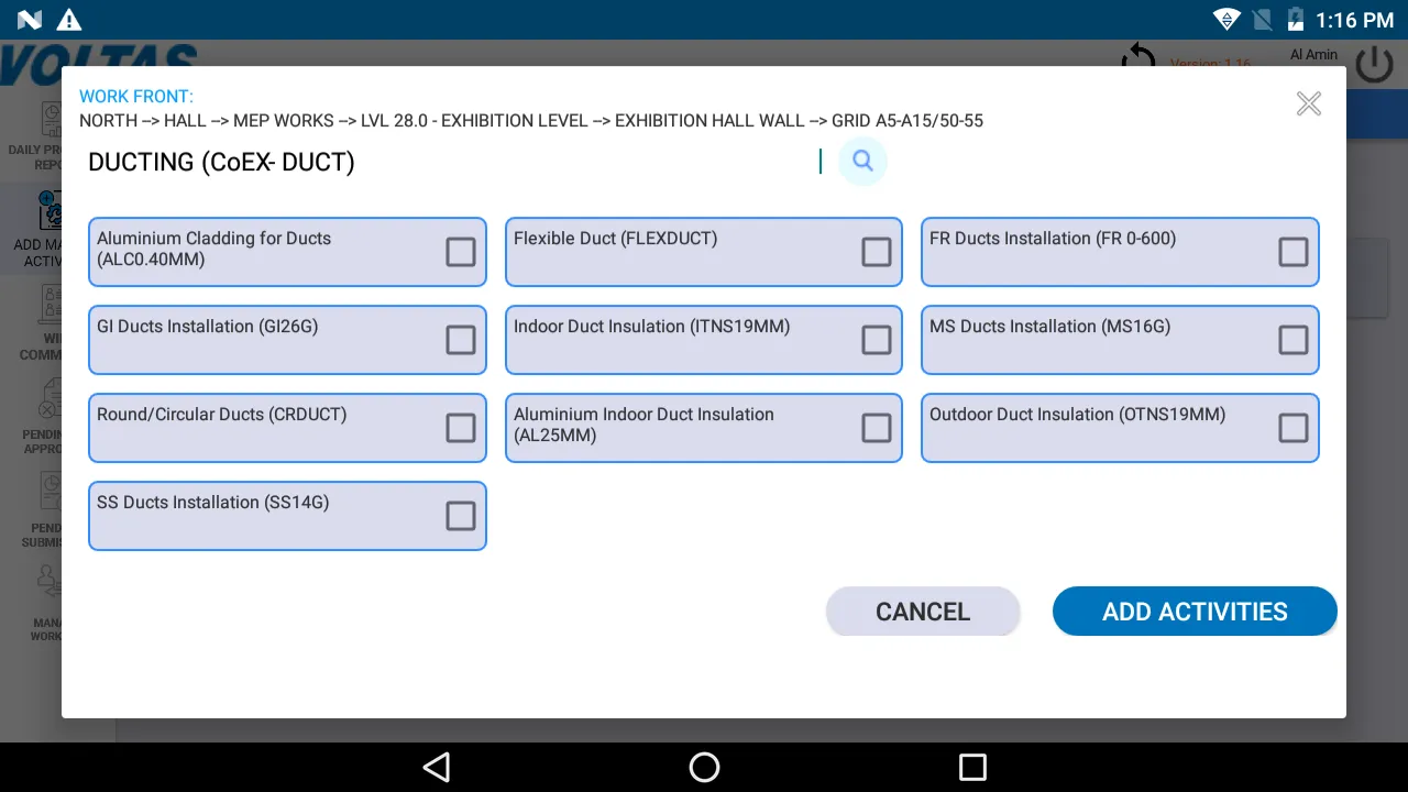 Voltas Foreman | Indus Appstore | Screenshot