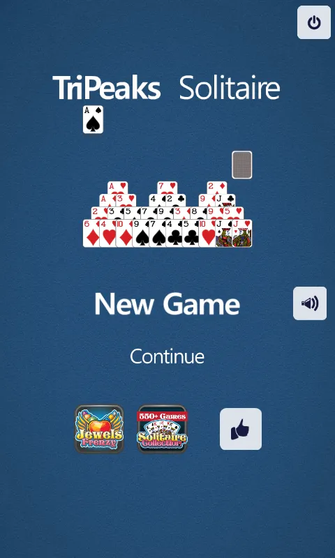 TriPeaks Solitaire | Indus Appstore | Screenshot