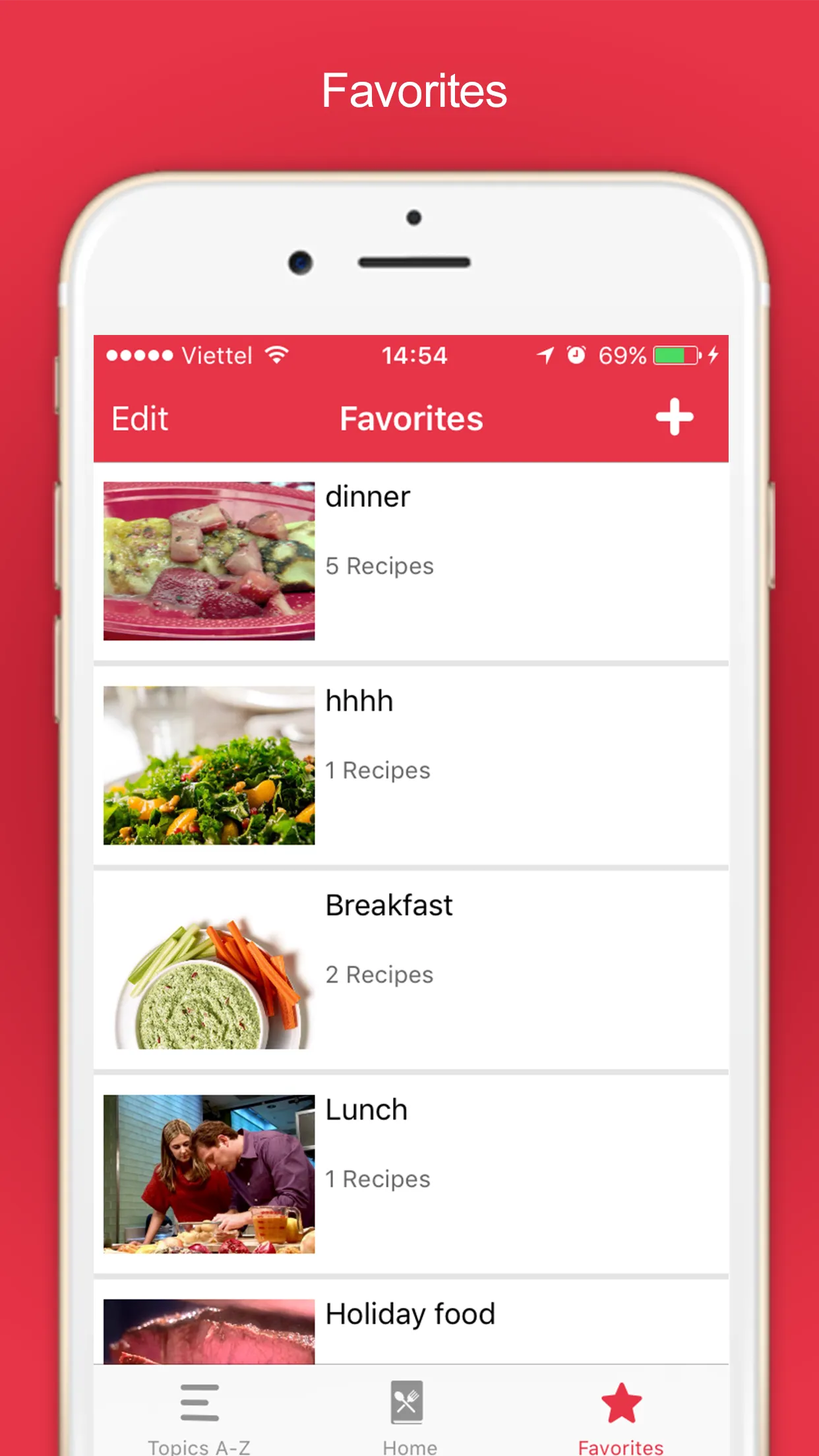 American Cuisine - Meal Ideas | Indus Appstore | Screenshot