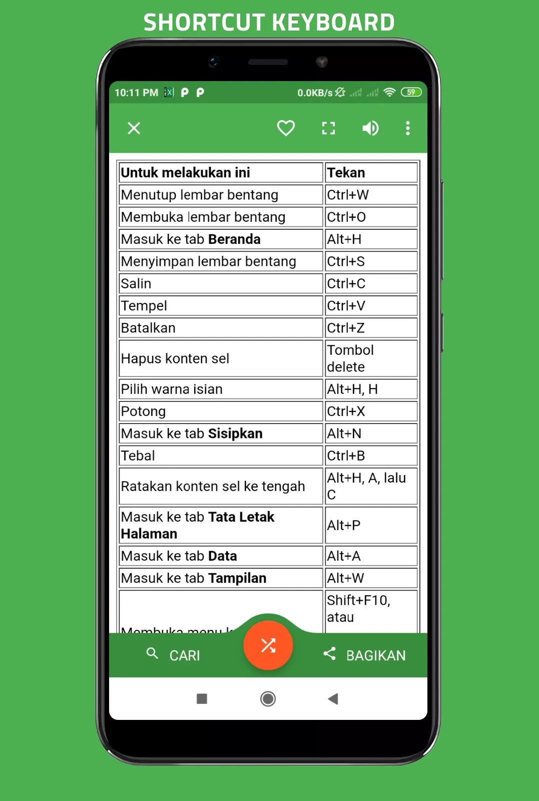 Belajar MS Excel Offline | Indus Appstore | Screenshot