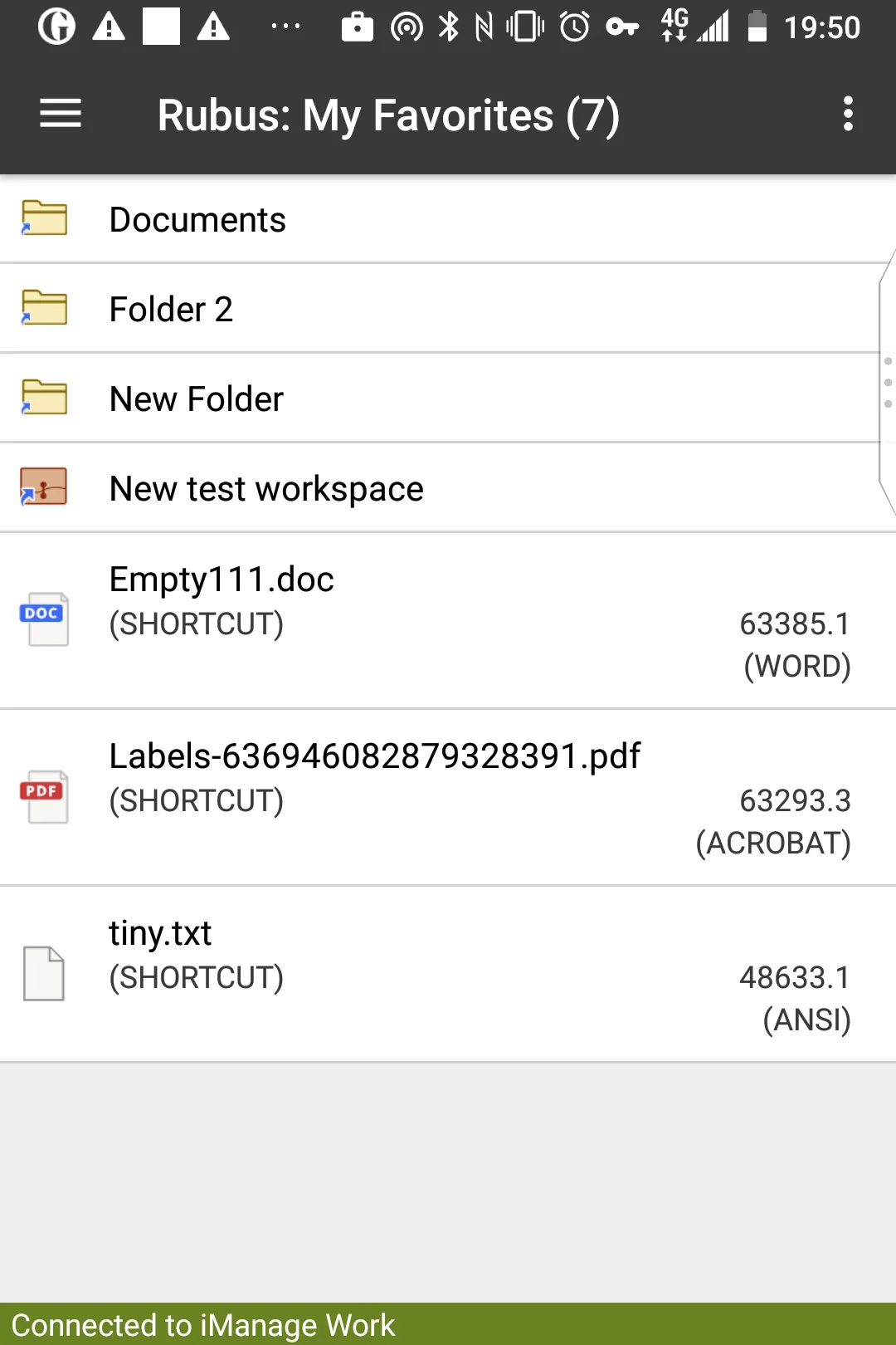 Rubus - iManage 10 for Android | Indus Appstore | Screenshot