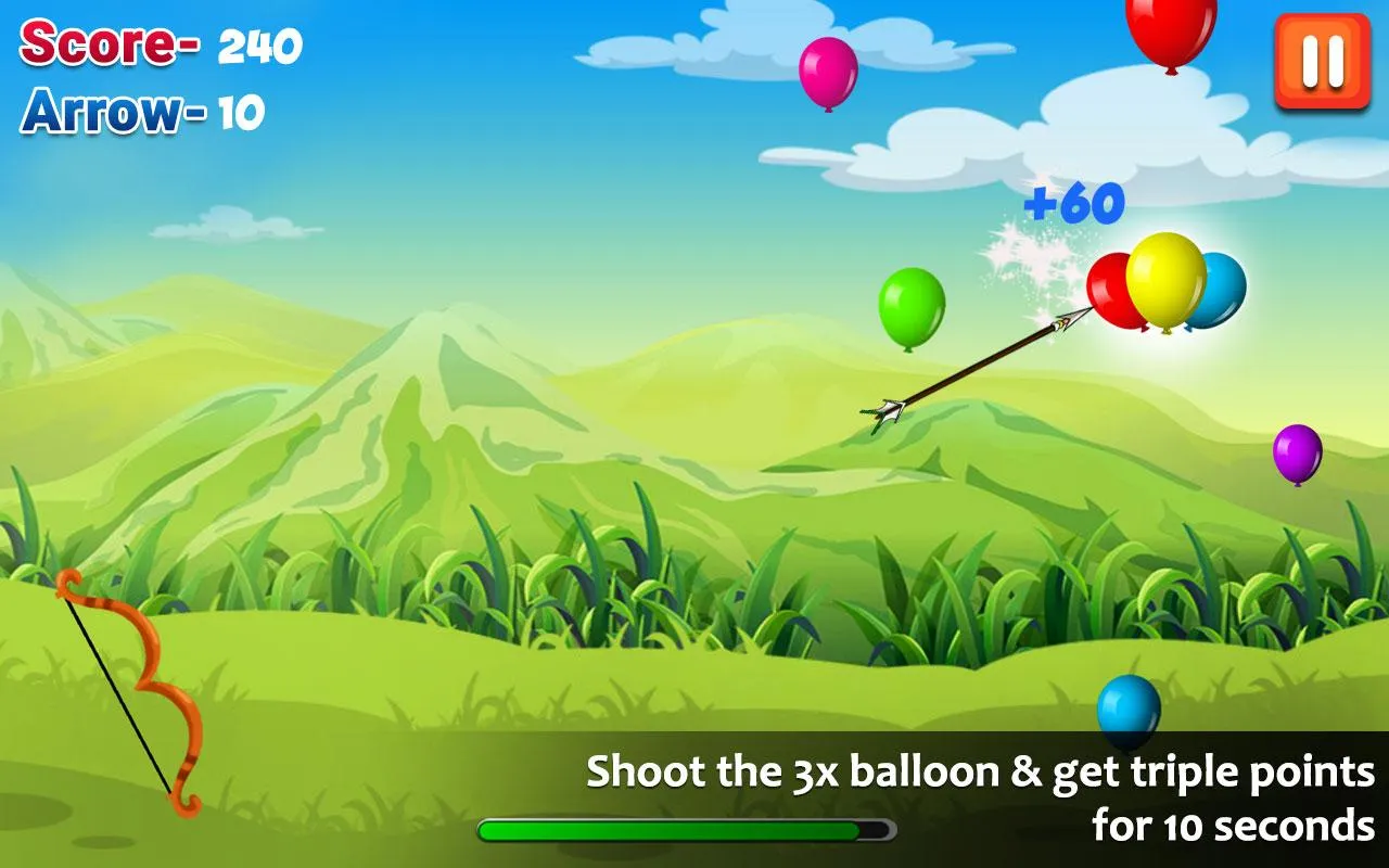 Balloon Shooting: Archery game | Indus Appstore | Screenshot