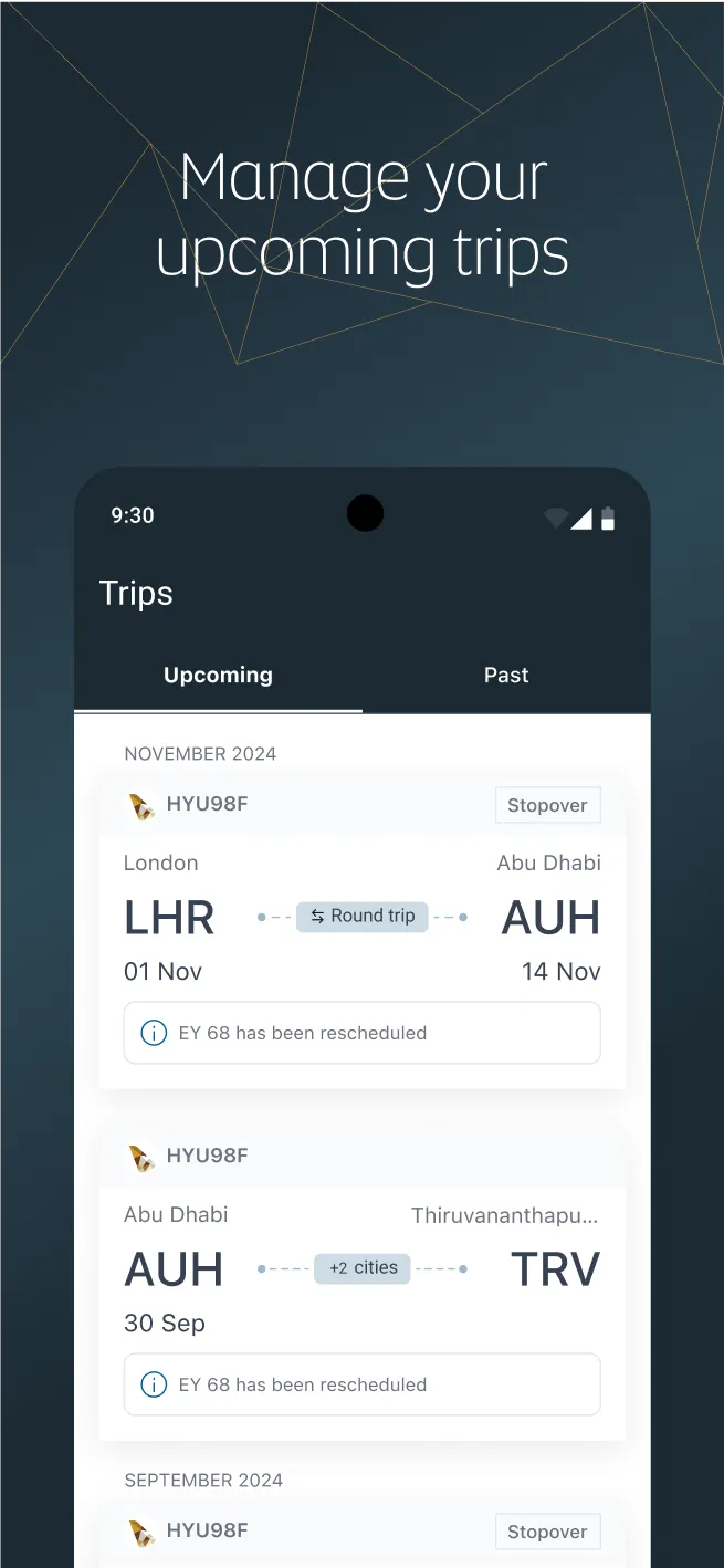 Etihad Airways | Indus Appstore | Screenshot