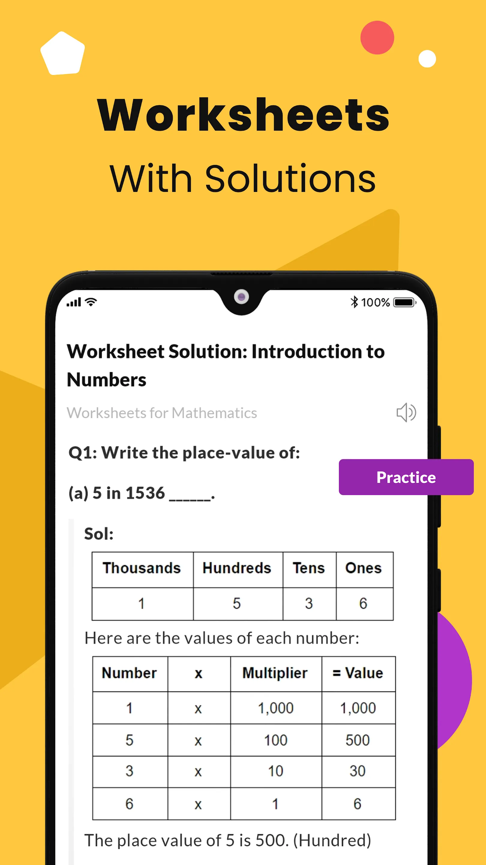 Class 4 CBSE Subjects & Maths | Indus Appstore | Screenshot