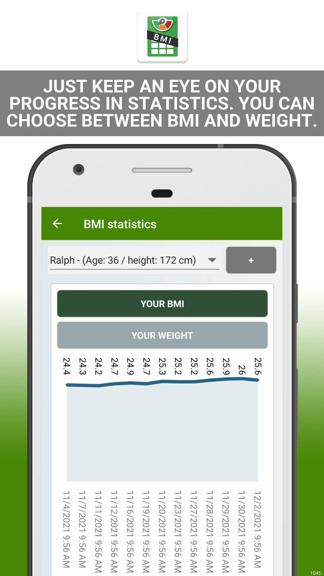 BMI calculator | Indus Appstore | Screenshot