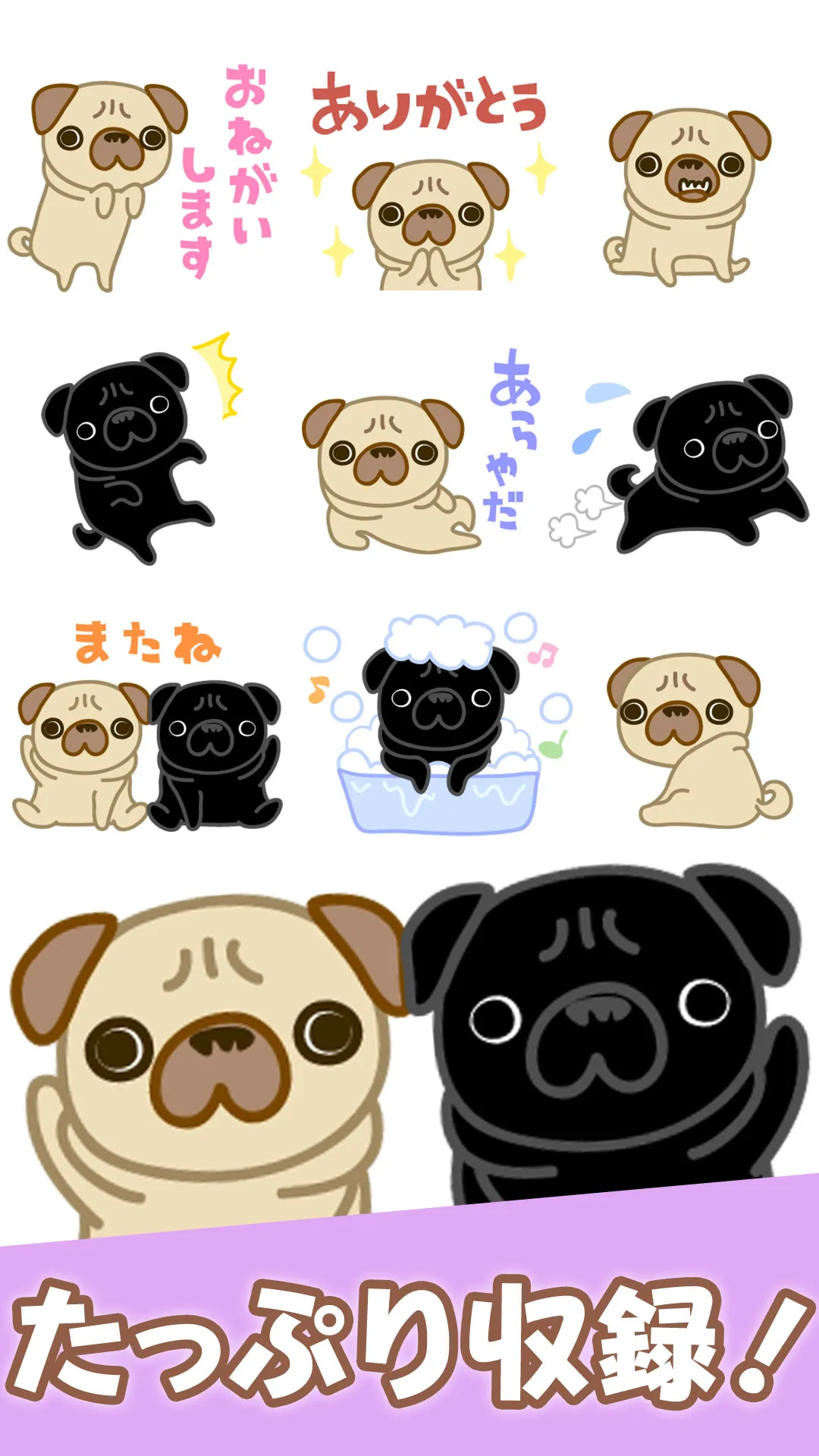 Namaiki-rabbit Stickers | Indus Appstore | Screenshot