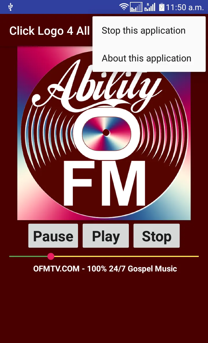 Ability OFM Radio | Indus Appstore | Screenshot