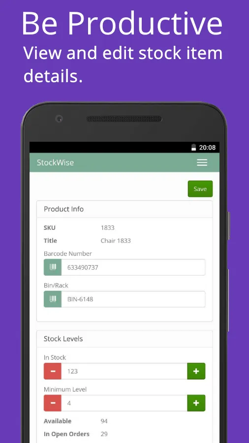 StockWise for Linnworks | Indus Appstore | Screenshot