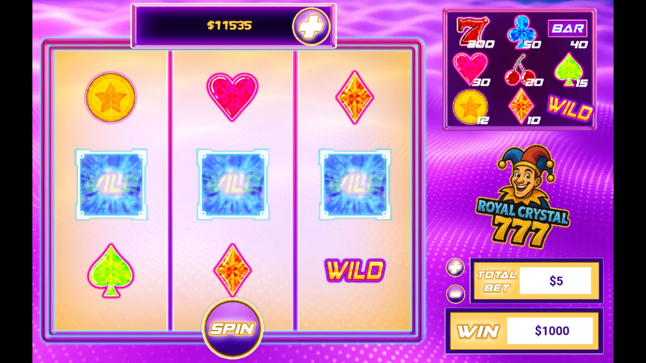 Royal Crystal 777 | Indus Appstore | Screenshot