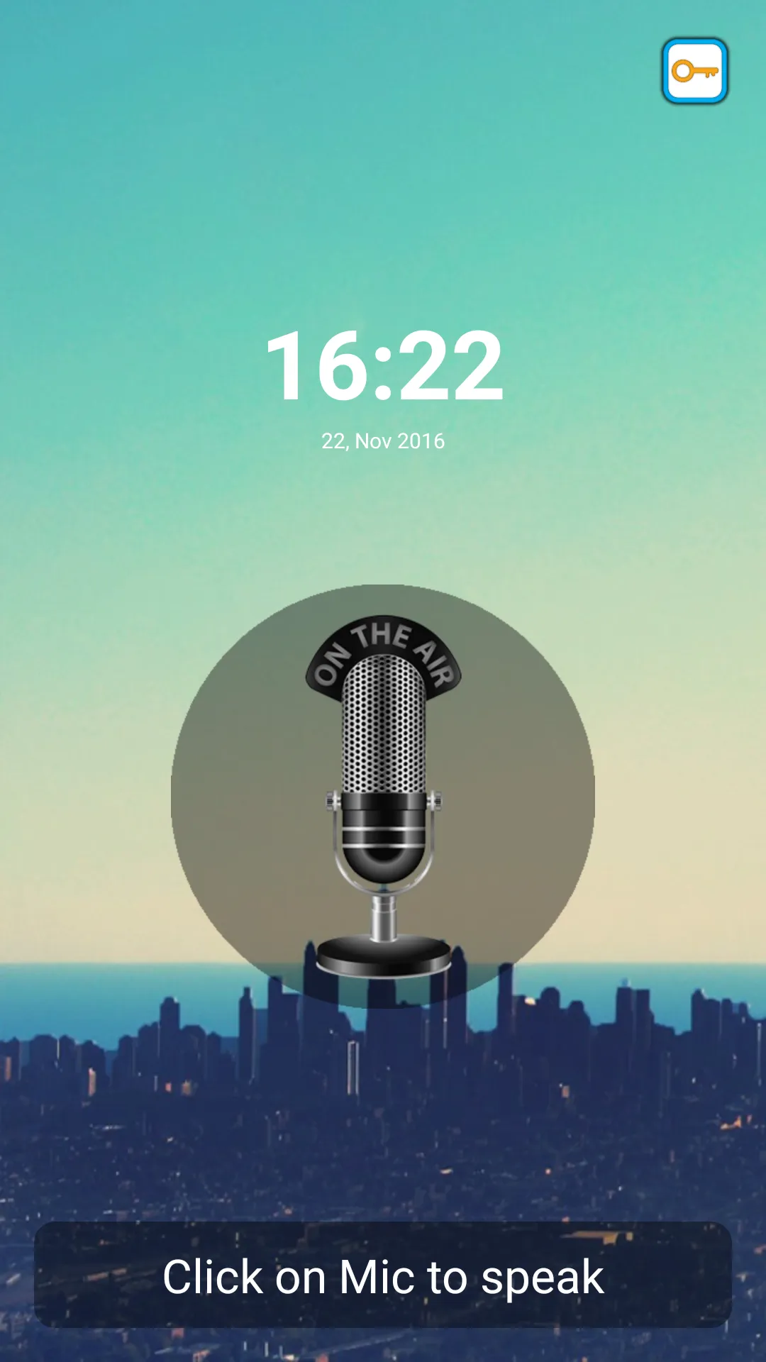 Unlock screen by voice! | Indus Appstore | Screenshot