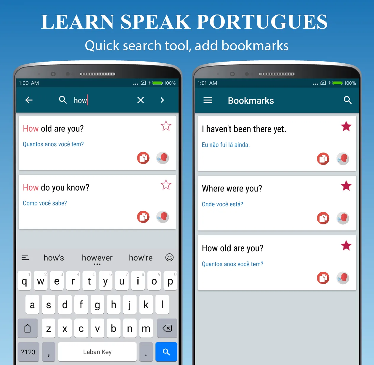 Learn Speak Portuguese | Indus Appstore | Screenshot