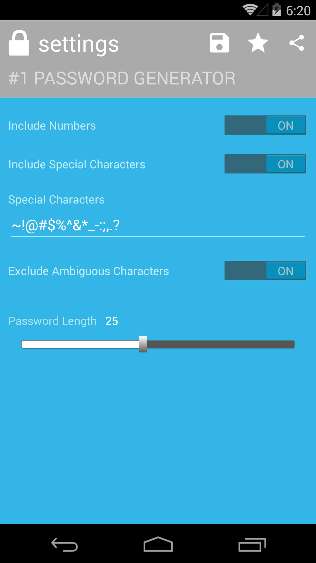 Password Generator | Indus Appstore | Screenshot