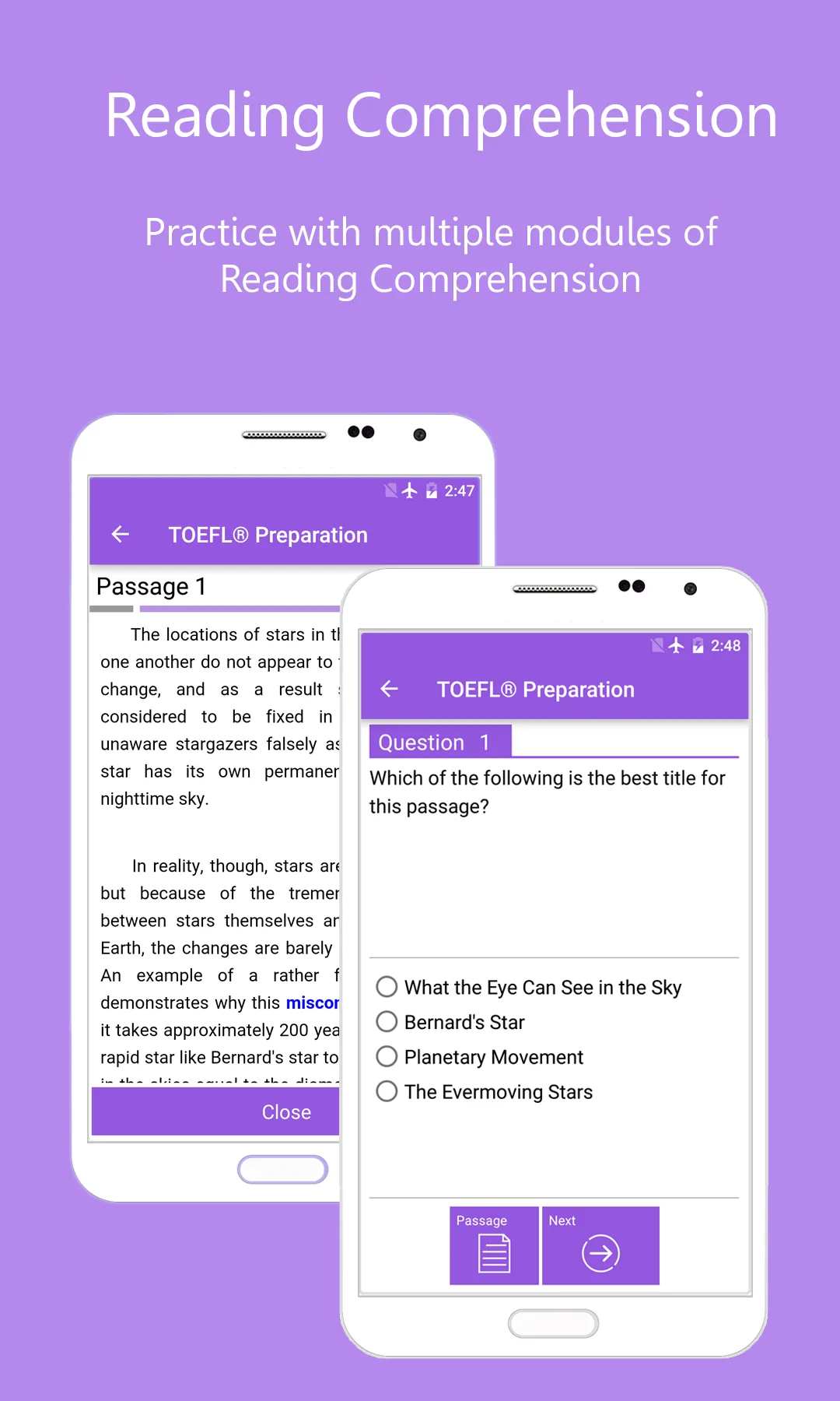 Reading Comprehension | Indus Appstore | Screenshot