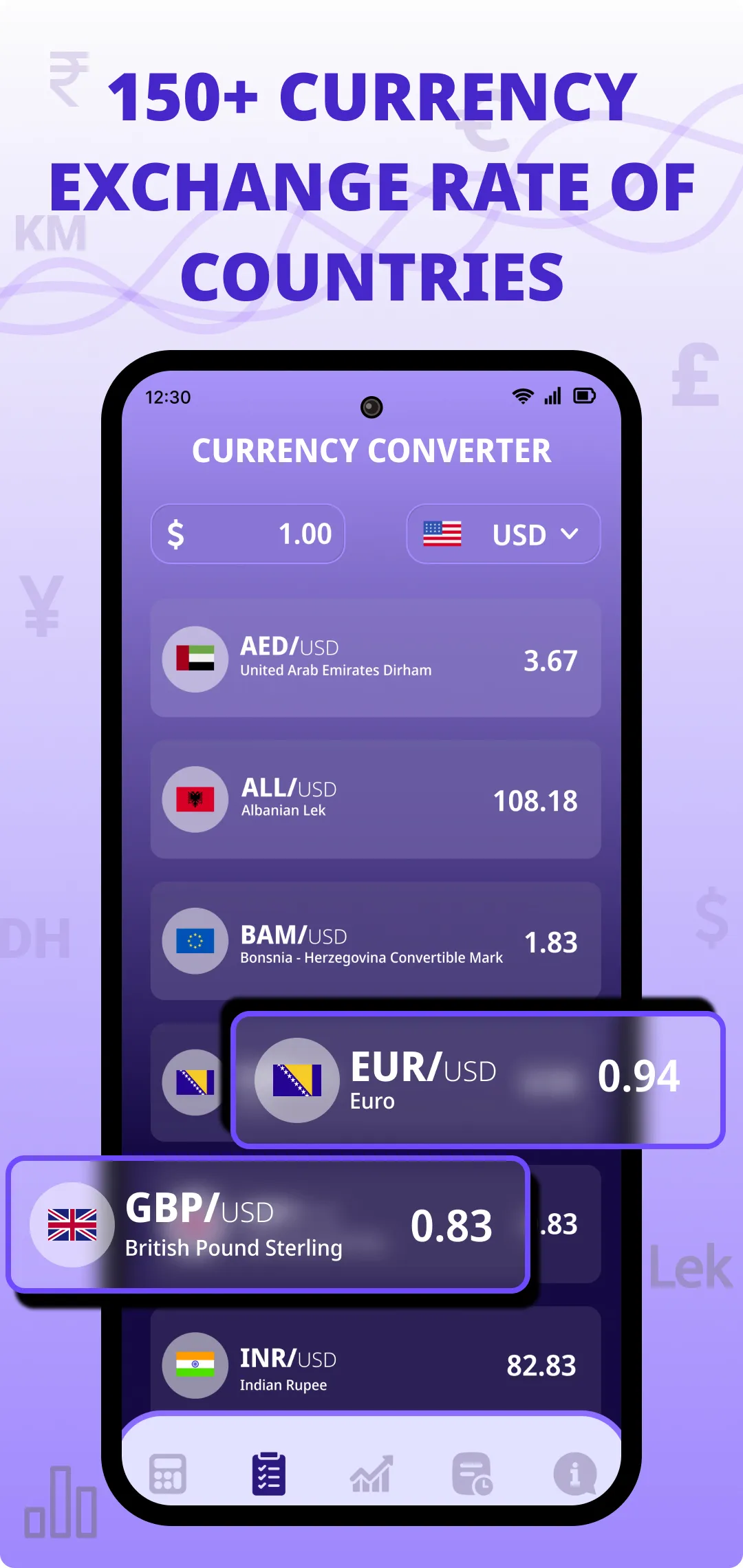 Live Currency Converter Pro | Indus Appstore | Screenshot