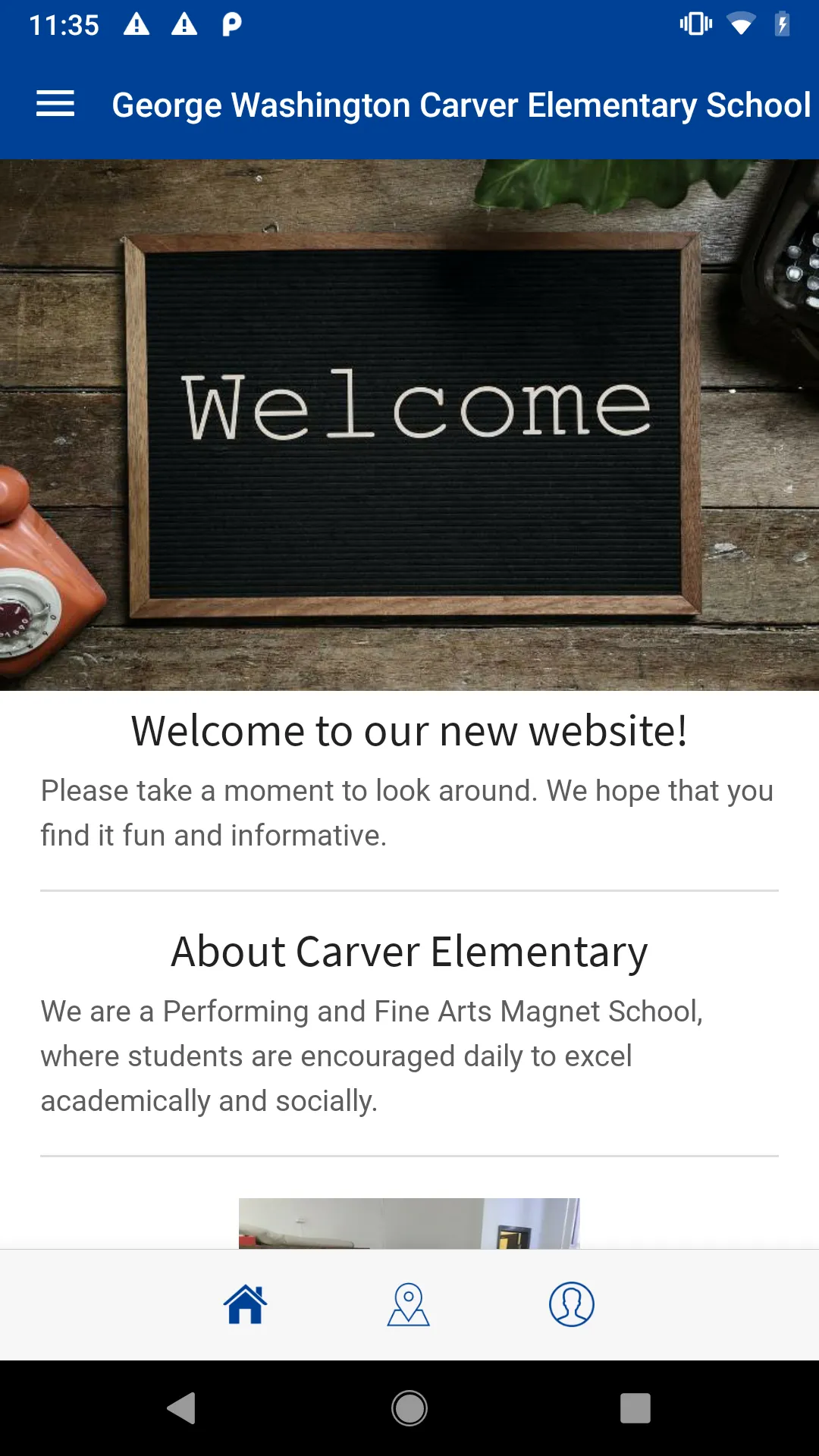 George W. Carver Elementary | Indus Appstore | Screenshot