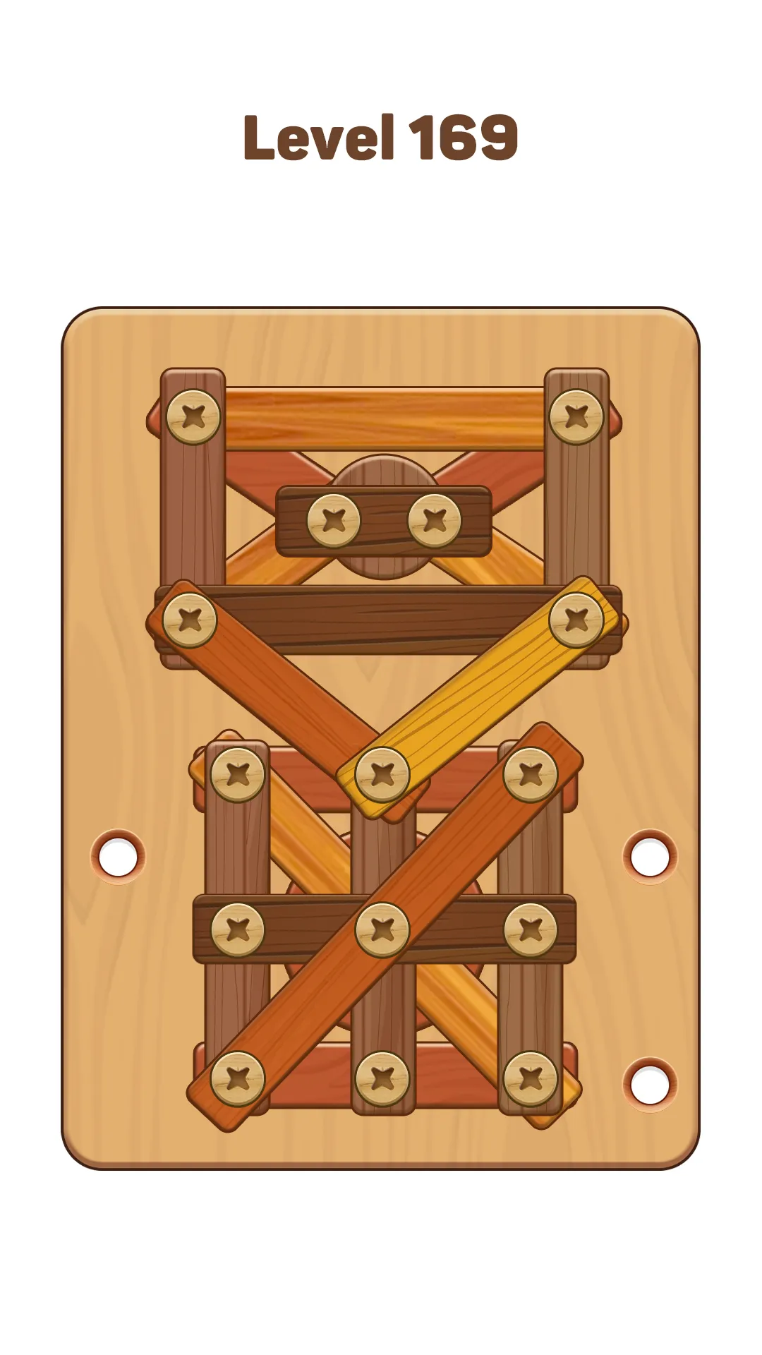 Wood Nuts & Bolts: Wood Puzzle | Indus Appstore | Screenshot