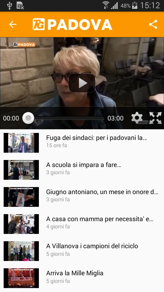 TgPadova | Indus Appstore | Screenshot