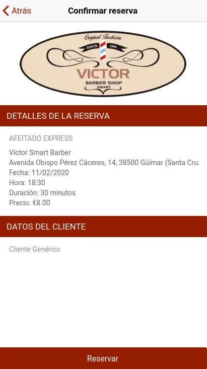 Victor Smart Barber | Indus Appstore | Screenshot