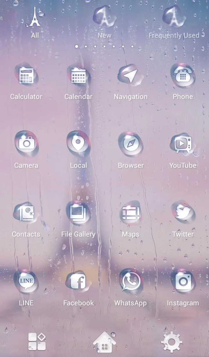 Paris wallpaper Rainy Theme | Indus Appstore | Screenshot