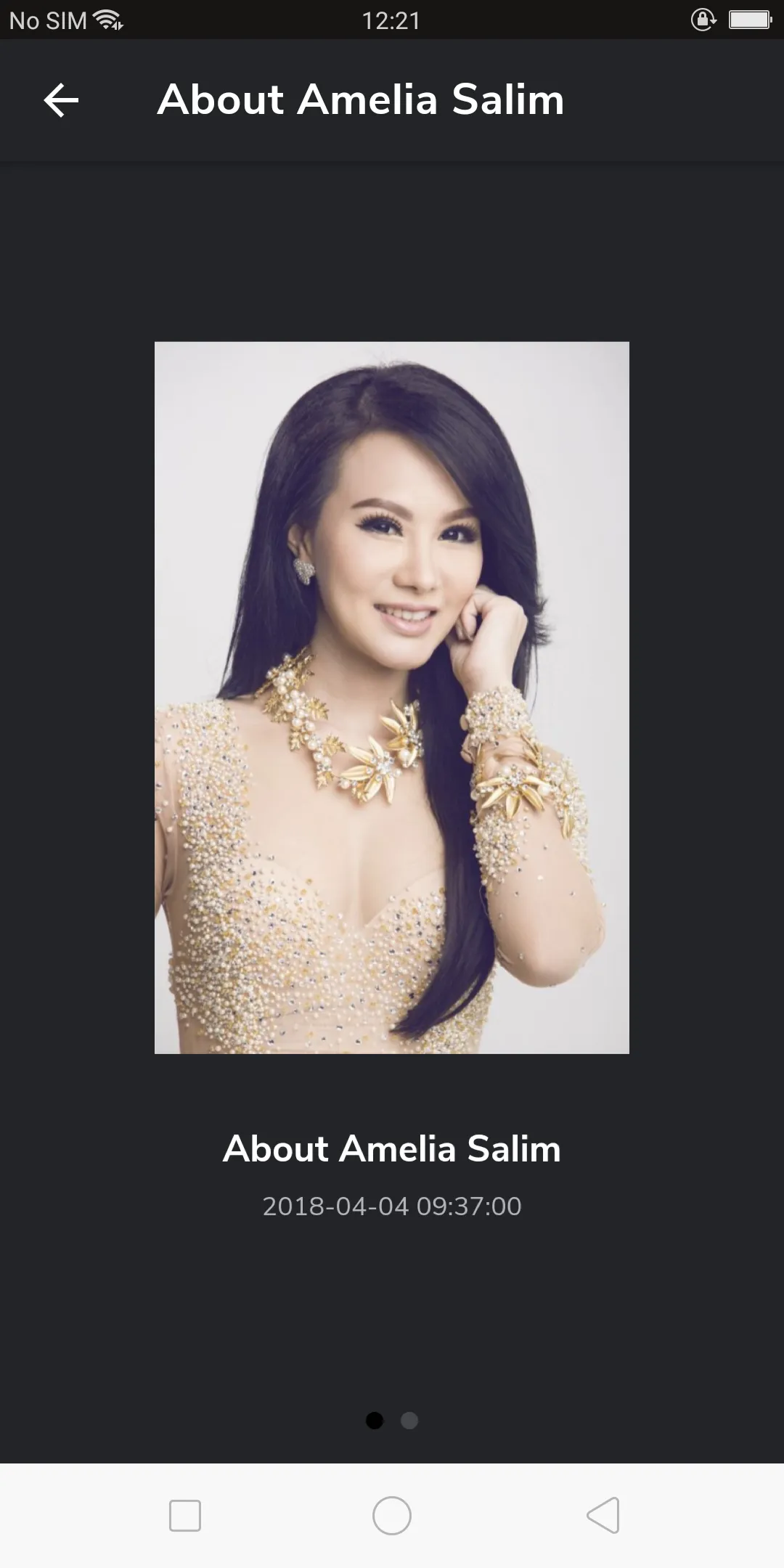 Amelia Salim | Indus Appstore | Screenshot