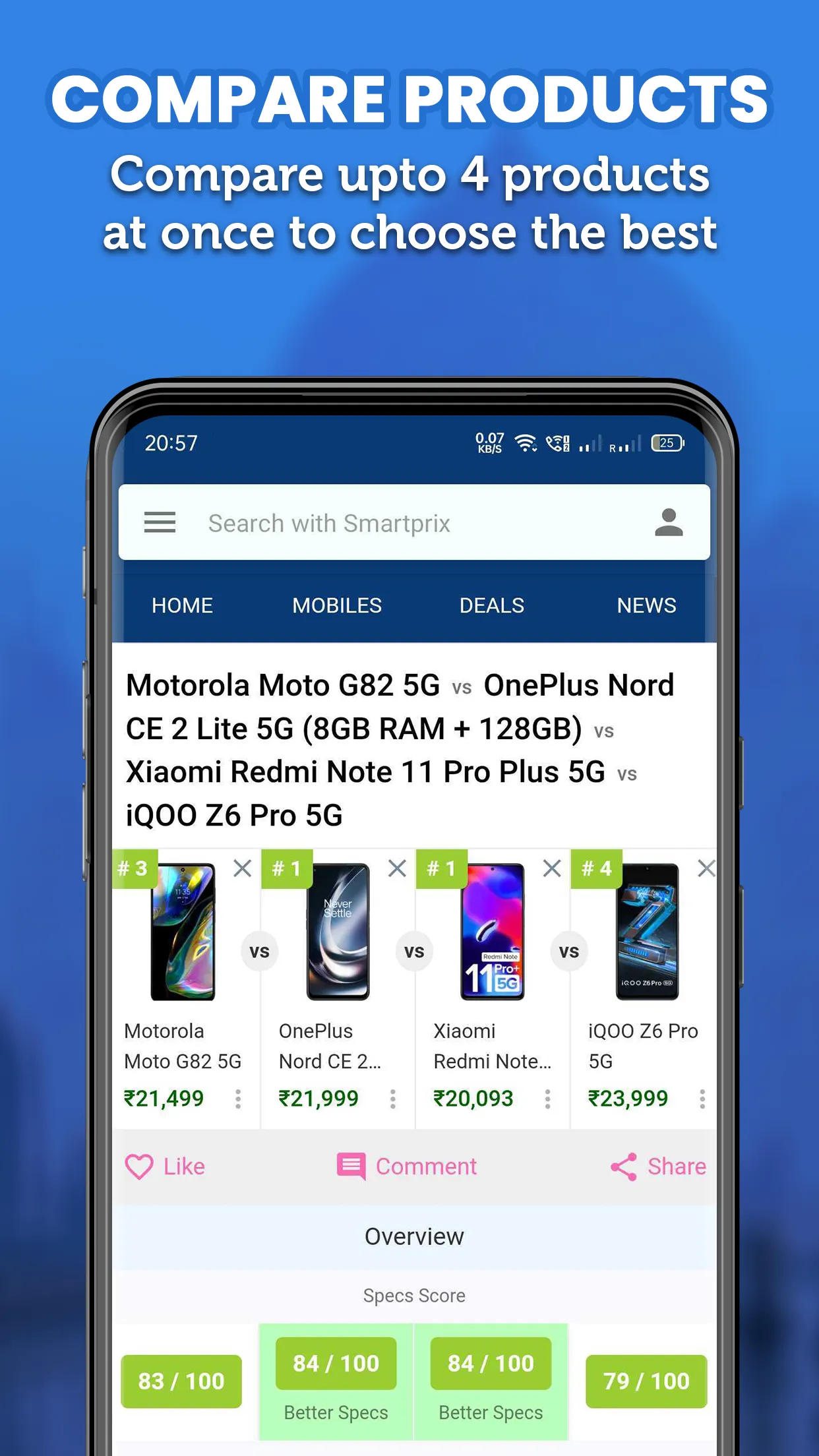 Price Comparison - Smartprix | Indus Appstore | Screenshot