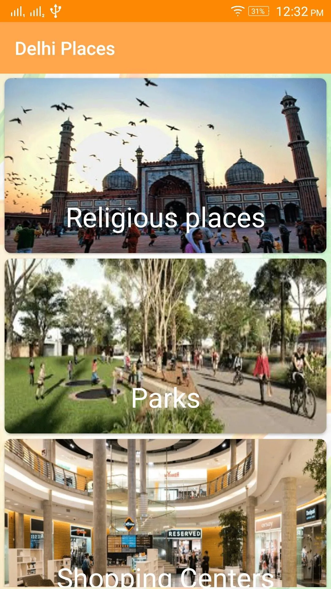 Delhi Travels: Delhi Tourism A | Indus Appstore | Screenshot