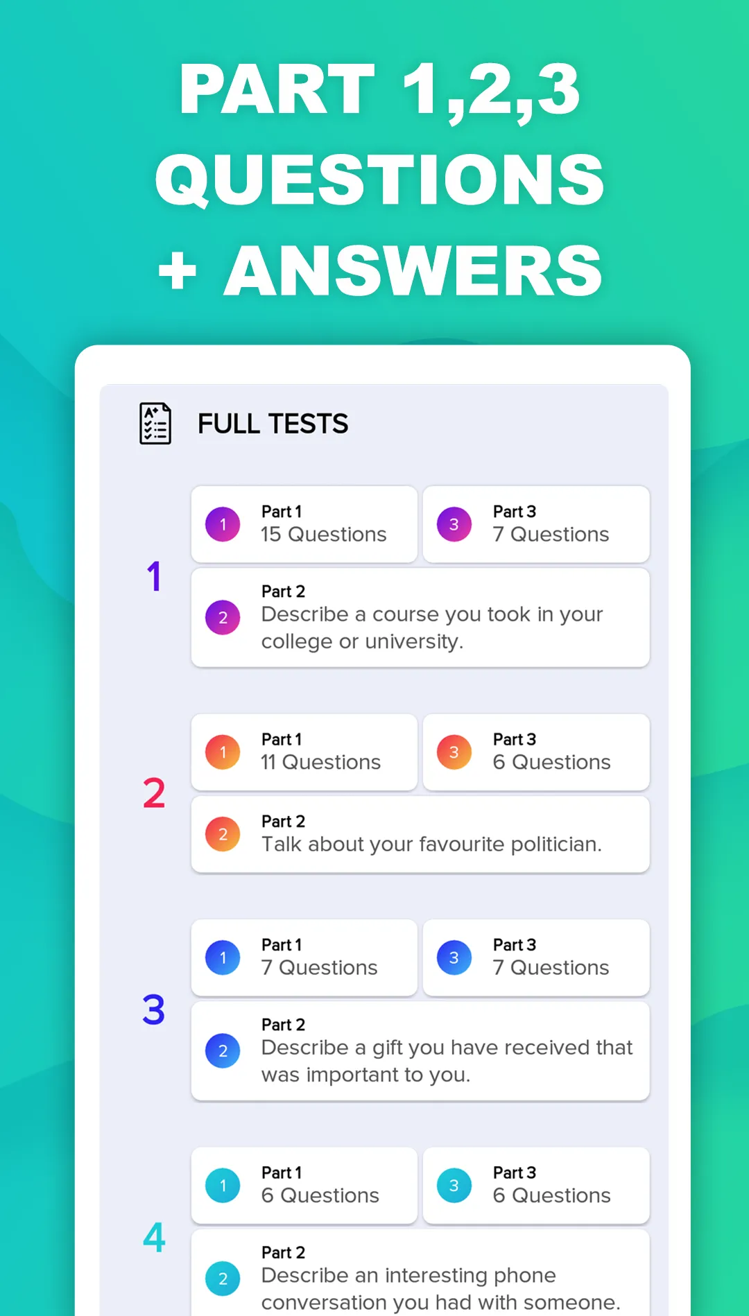 IELTS® Speaking Pro | Indus Appstore | Screenshot