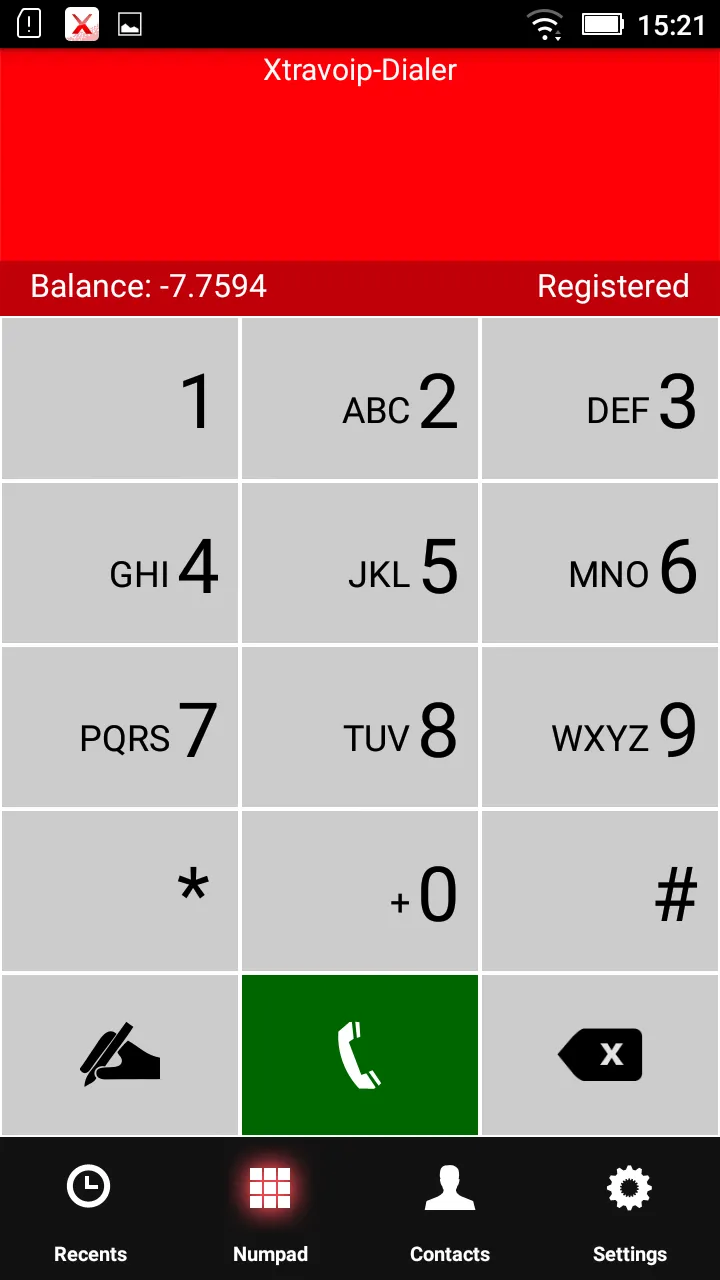 Xtravoip-Dialer | Indus Appstore | Screenshot