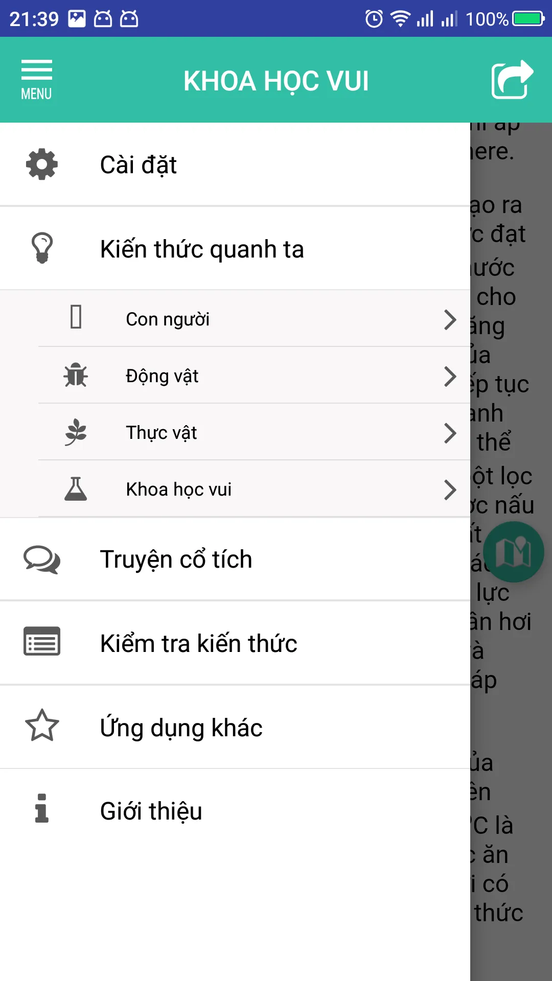 Kien Thuc Quanh Ta - Kham Pha | Indus Appstore | Screenshot