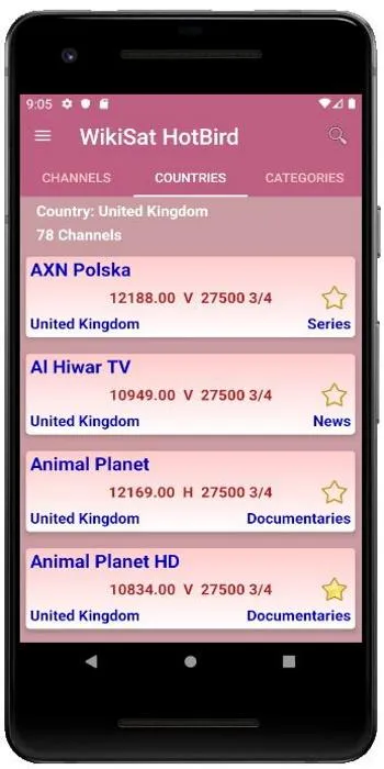 Hotbird Satellite Channels Fre | Indus Appstore | Screenshot