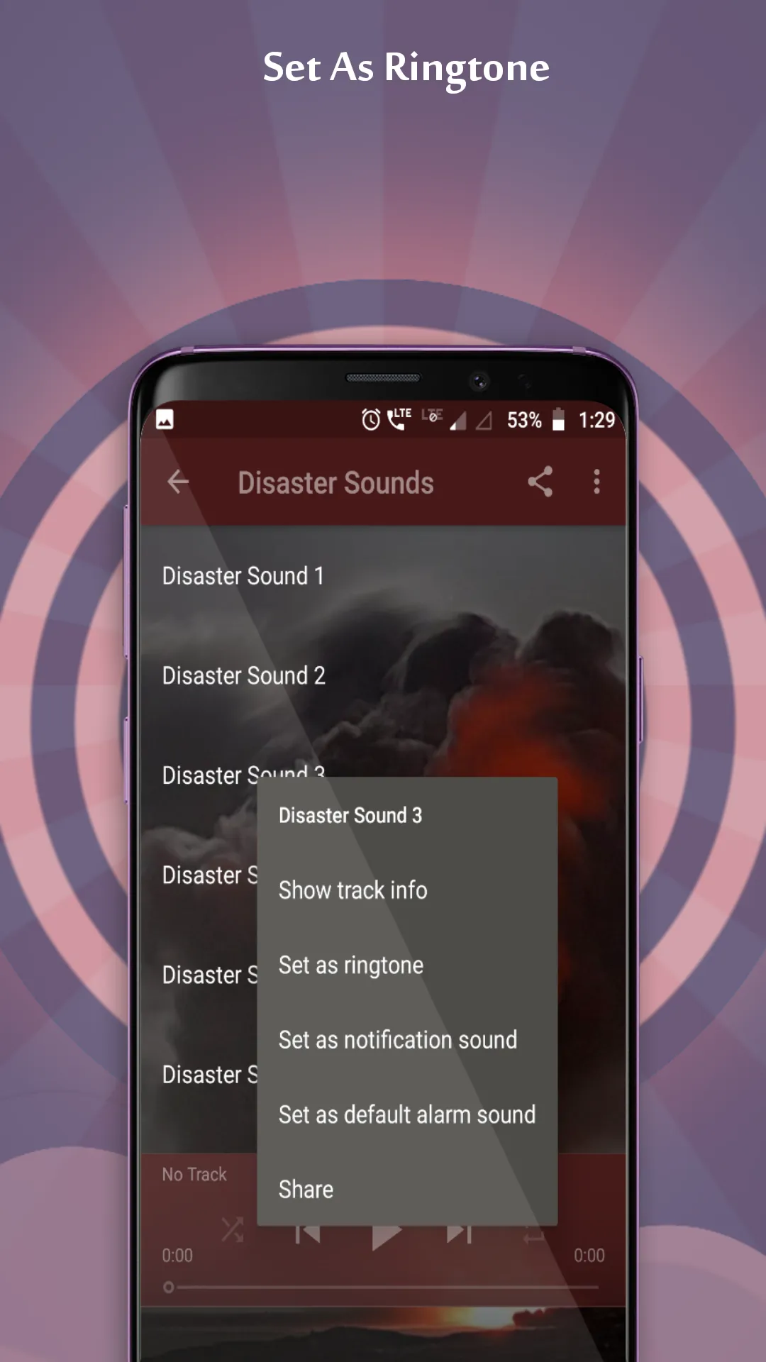 Disaster Sounds | Indus Appstore | Screenshot