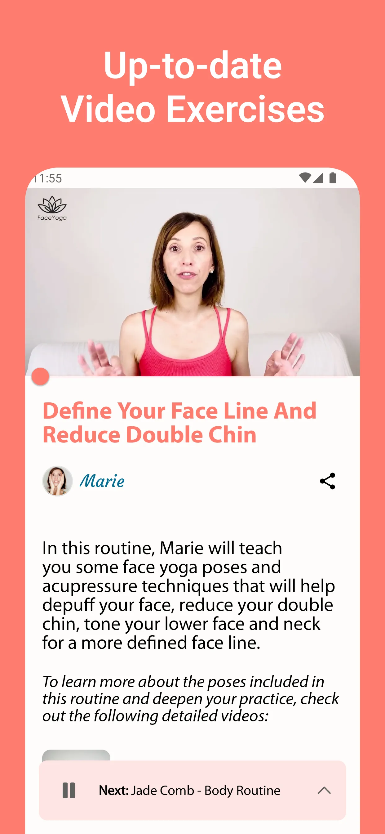 Face Yoga Exercise - Faceauty | Indus Appstore | Screenshot