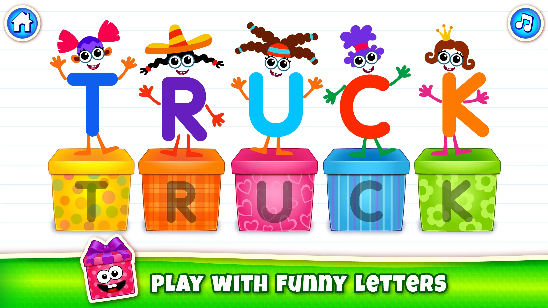 Bini ABC Kids Alphabet Games! | Indus Appstore | Screenshot