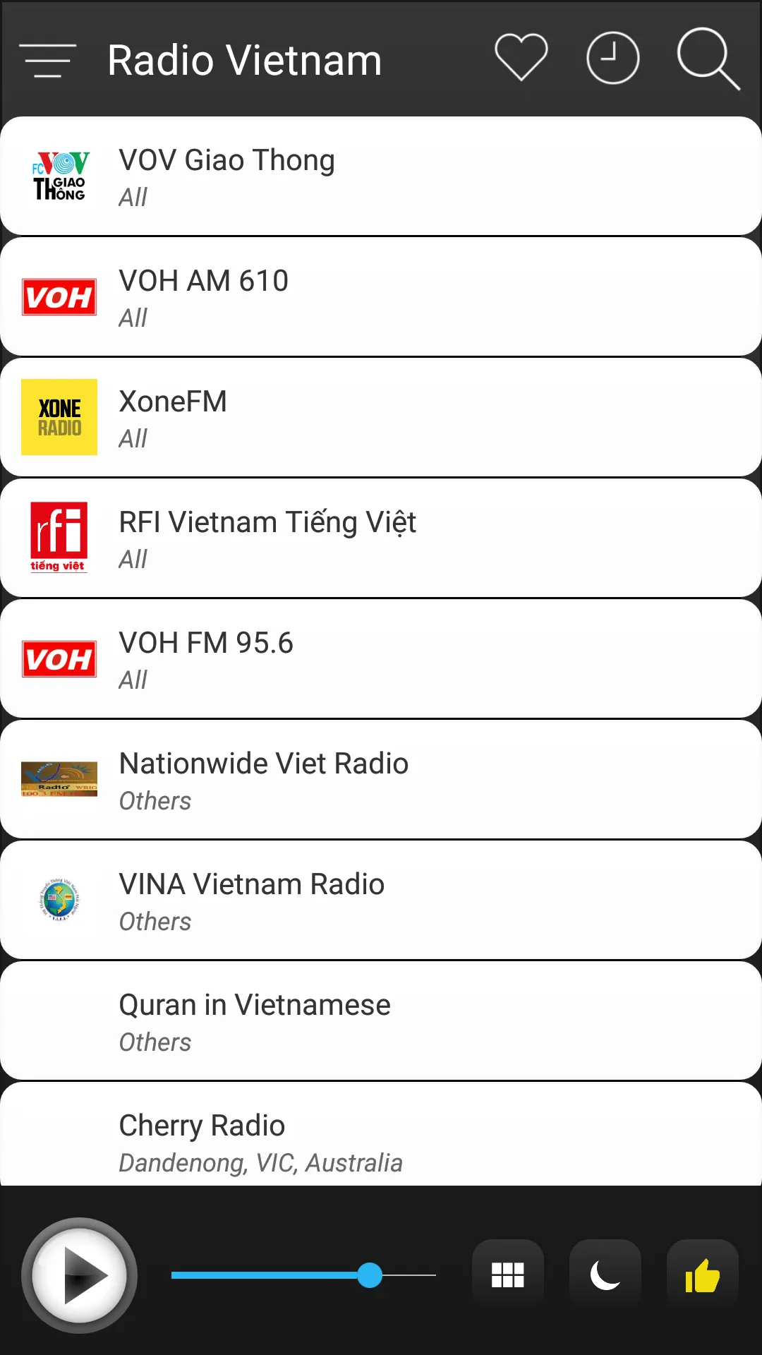 Vietnam Radio FM AM Music | Indus Appstore | Screenshot