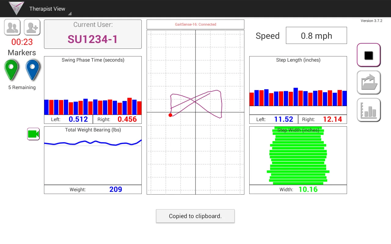 GaitSens 2.0 | Indus Appstore | Screenshot