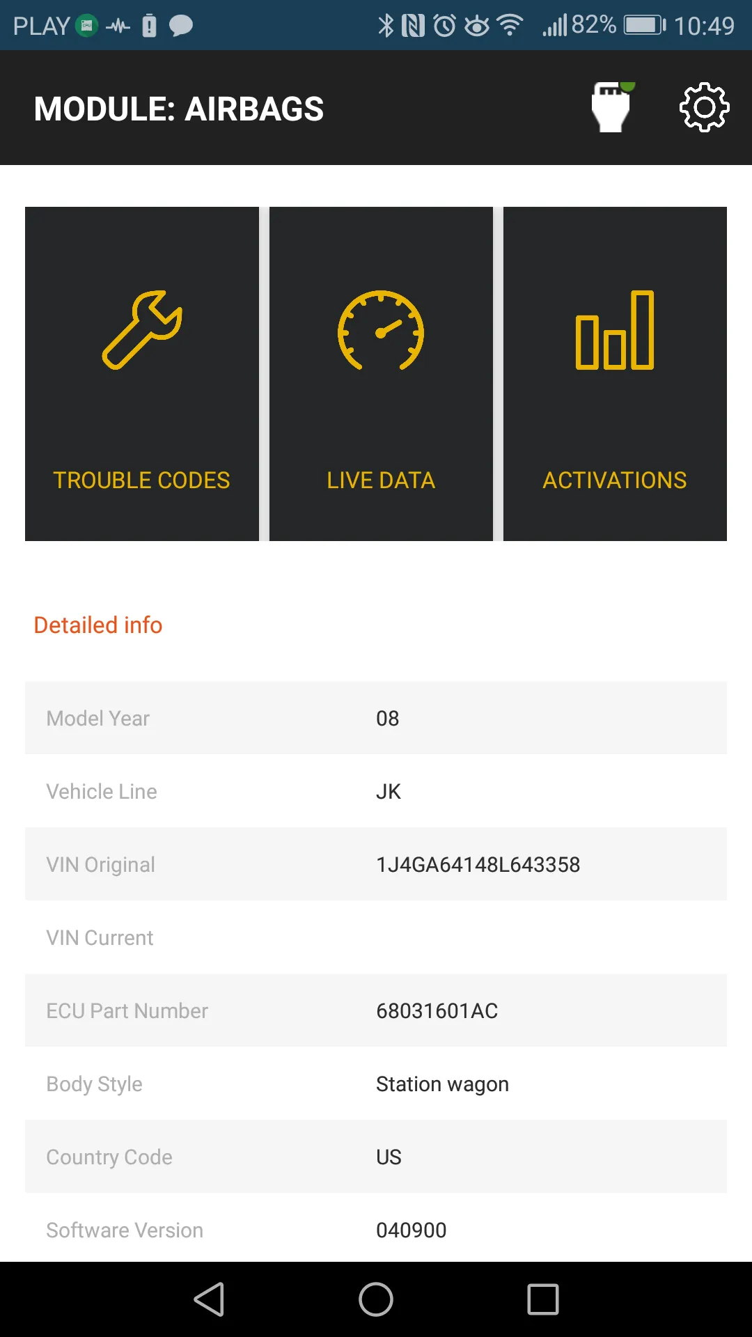 OBD JScan | Indus Appstore | Screenshot