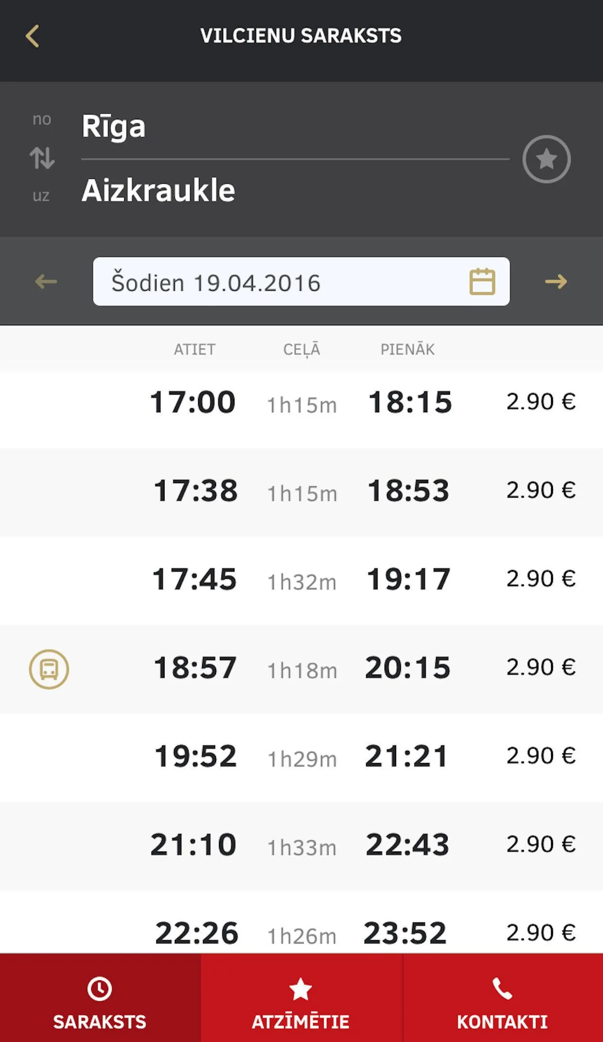 Trains in Latvia | Indus Appstore | Screenshot