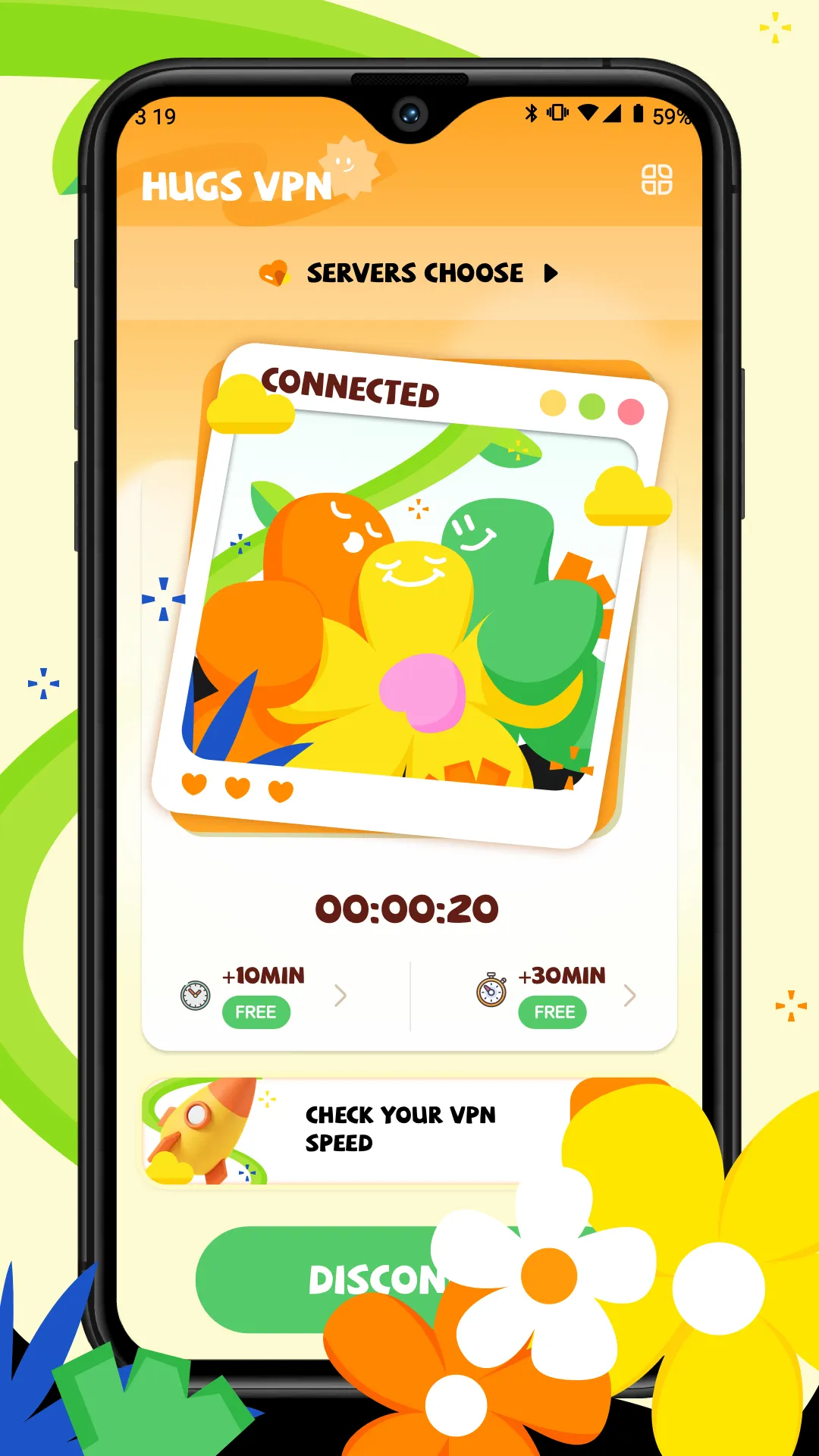 Hugs VPN - Fast Proxy | Indus Appstore | Screenshot