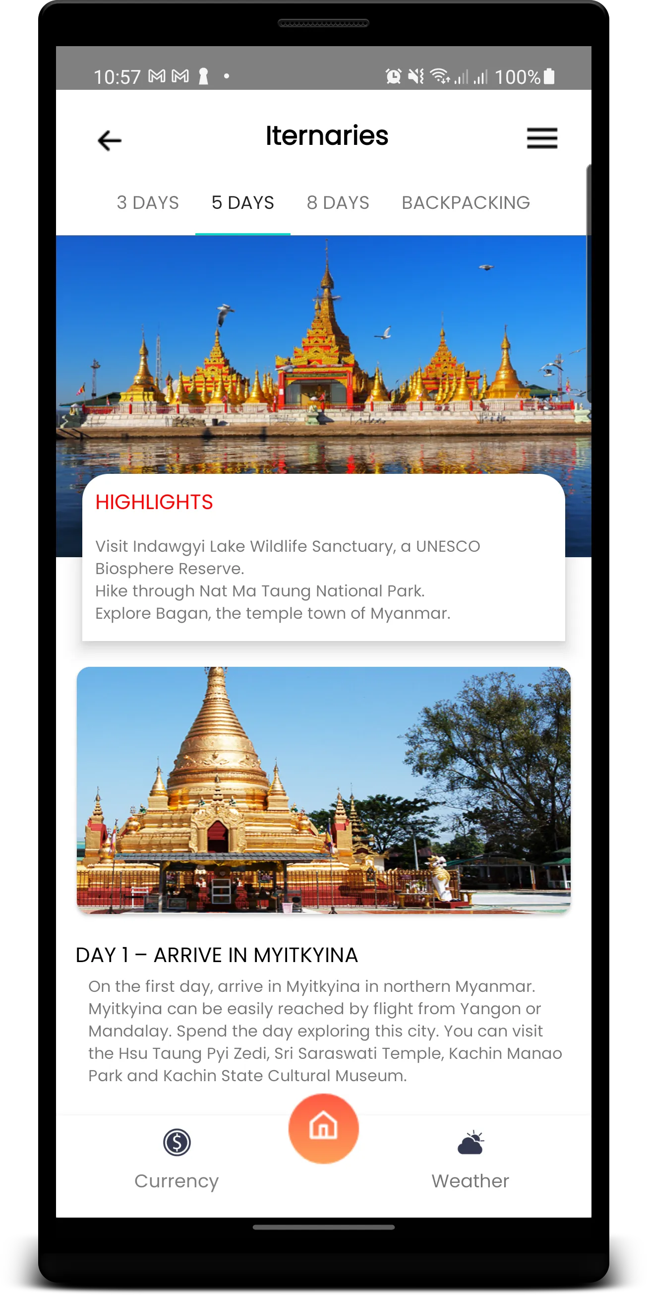 Myanmar Be Enchanted | Indus Appstore | Screenshot