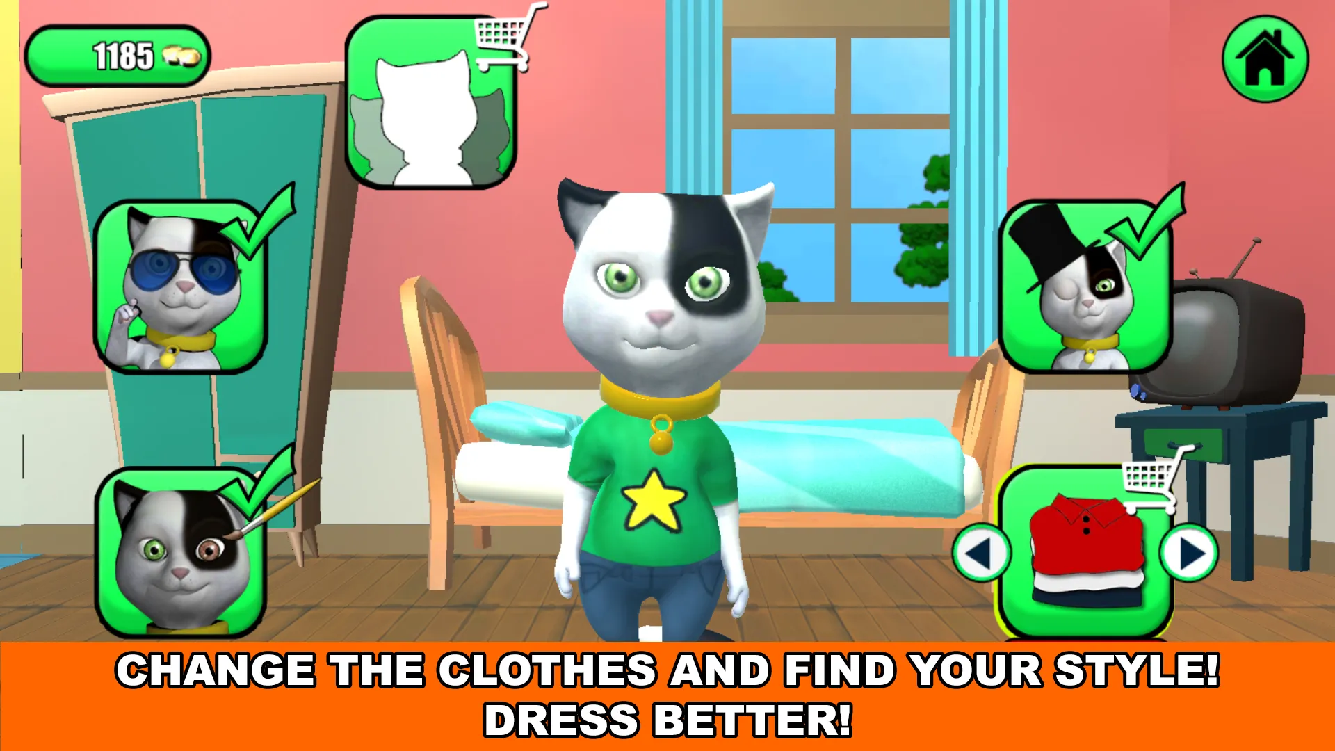 Talking Baby Cat Max Pet Games | Indus Appstore | Screenshot