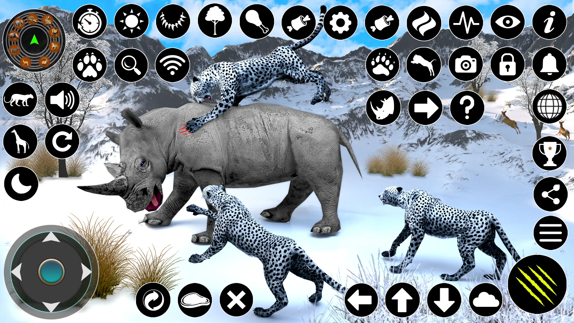 Wild Snow Leopard Simulator | Indus Appstore | Screenshot