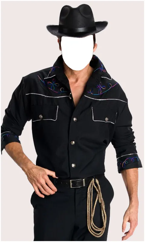 Men's Cowboy Dress Photo Suit | Indus Appstore | Screenshot