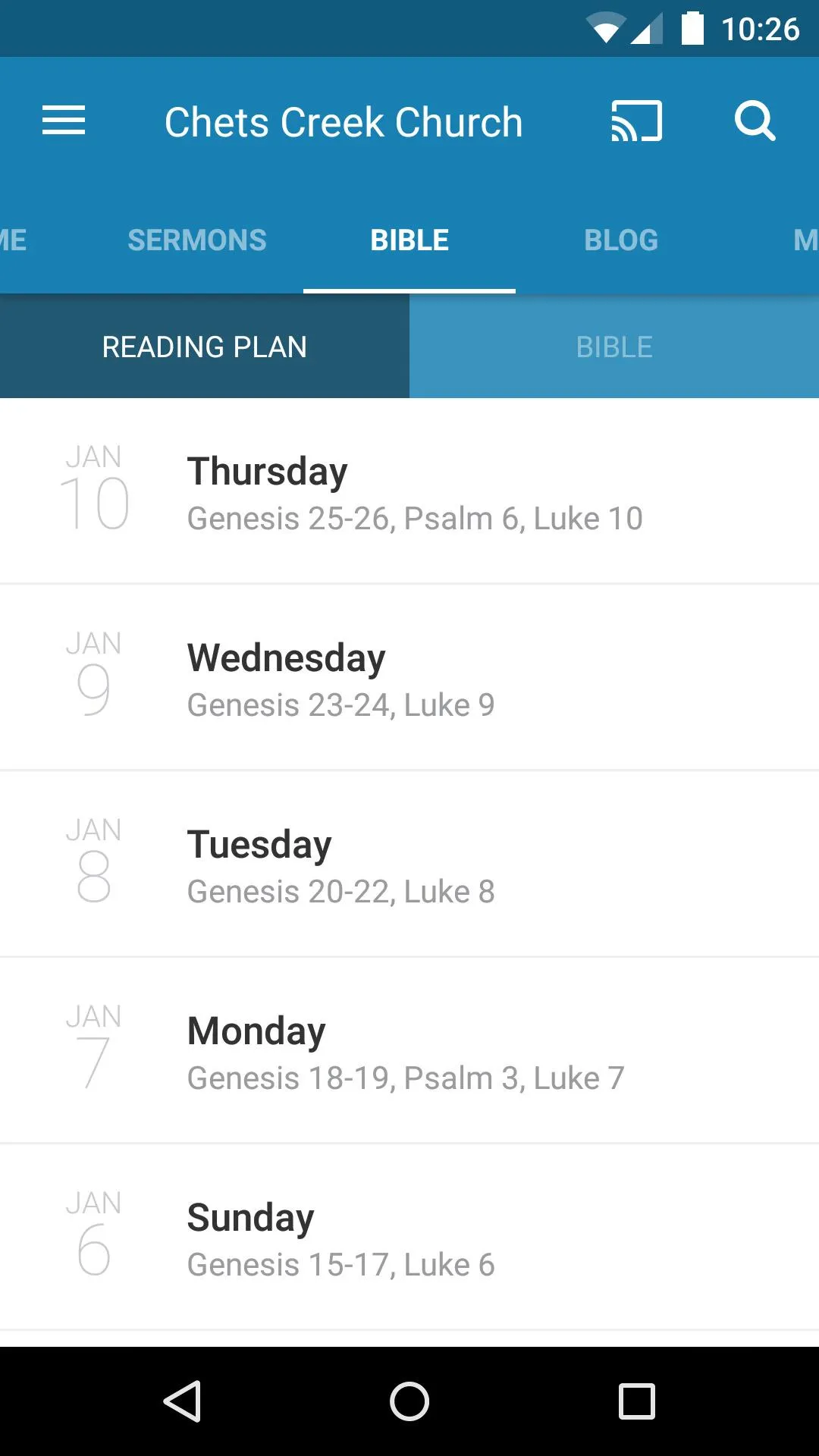 Chets Creek Church | Indus Appstore | Screenshot